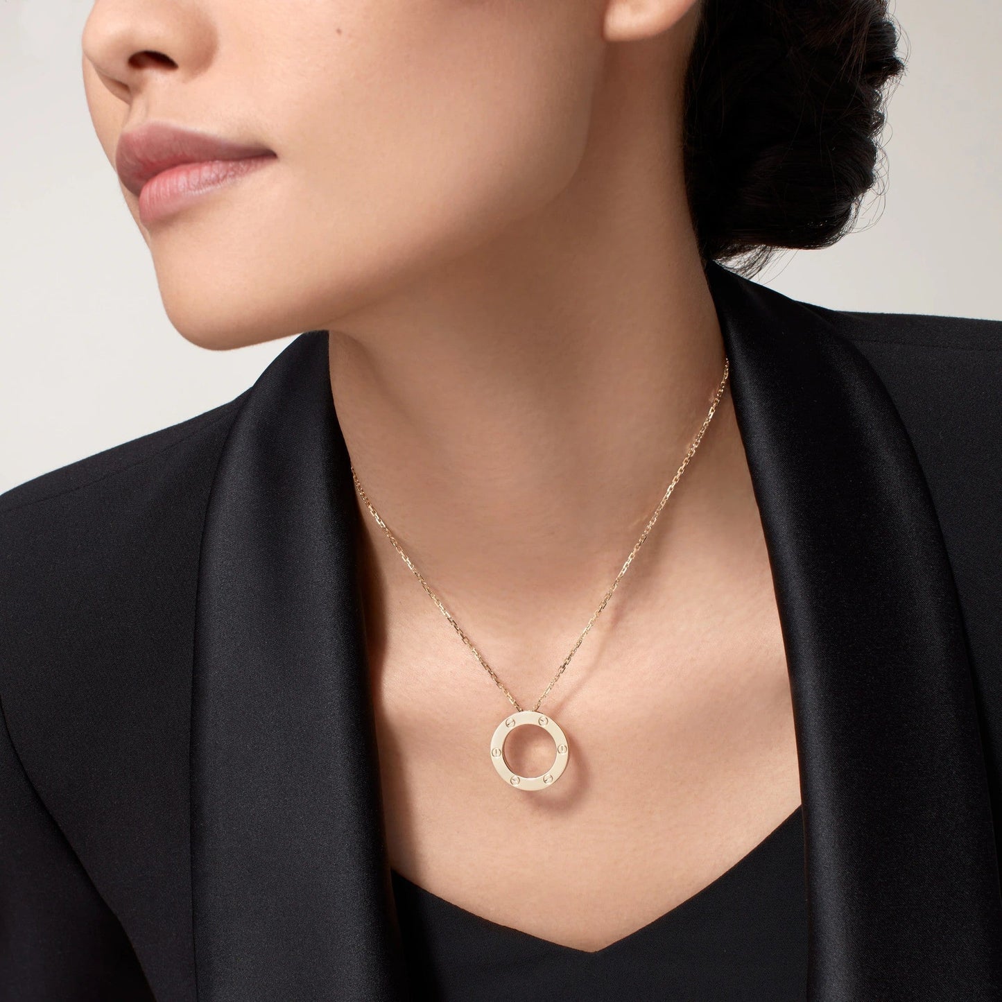 [Lumi Jewelry]LOVE NECKLACE 16MM