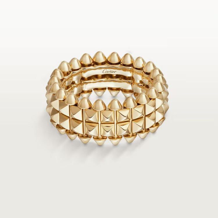 [Lumi Jewelry]CLASH 9.2MM DOUBLE ROW RING