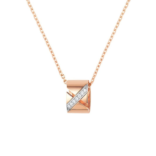 [Lumi Jewelry]LIENS EVIDENCE DIAMOND NECKLACE