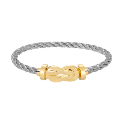 [Lumi Jewelry]CHANCE LARGE 8 FIGURE BUCKLE NO DIAMOND BRACELET GOLD