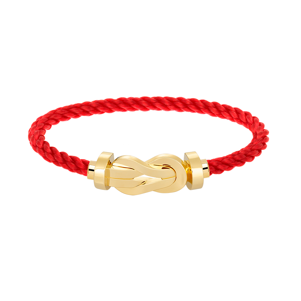 [Lumi Jewelry]CHANCE LARGE 8 FIGURE BUCKLE NO DIAMOND BRACELET GOLD