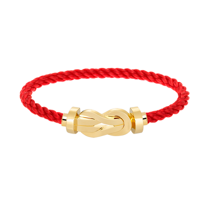 [Lumi Jewelry]CHANCE LARGE 8 FIGURE BUCKLE NO DIAMOND BRACELET GOLD