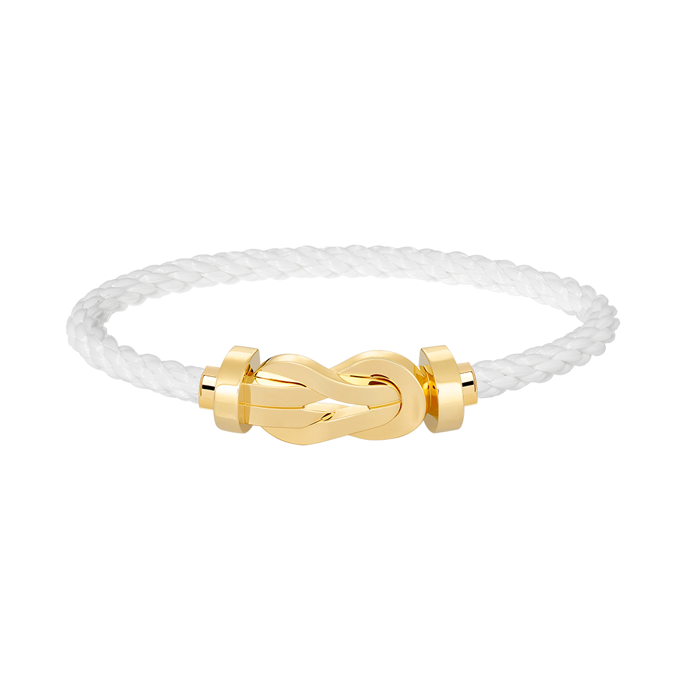 [Lumi Jewelry]CHANCE LARGE 8 FIGURE BUCKLE NO DIAMOND BRACELET GOLD