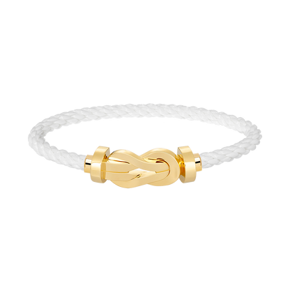 [Lumi Jewelry]CHANCE LARGE 8 FIGURE BUCKLE NO DIAMOND BRACELET GOLD