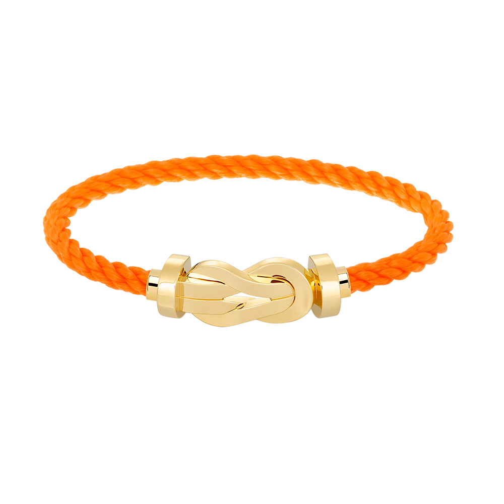 [Lumi Jewelry]CHANCE LARGE 8 FIGURE BUCKLE NO DIAMOND BRACELET GOLD