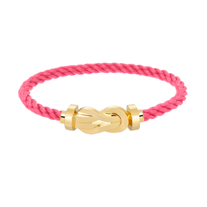 [Lumi Jewelry]CHANCE LARGE 8 FIGURE BUCKLE NO DIAMOND BRACELET GOLD