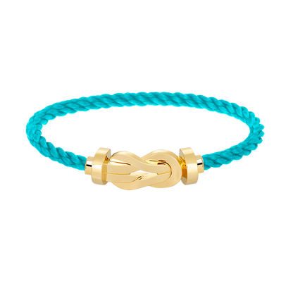 [Lumi Jewelry]CHANCE LARGE 8 FIGURE BUCKLE NO DIAMOND BRACELET GOLD