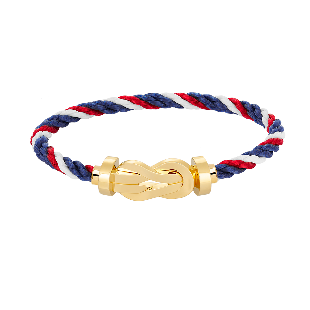 [Lumi Jewelry]CHANCE LARGE 8 FIGURE BUCKLE NO DIAMOND BRACELET GOLD