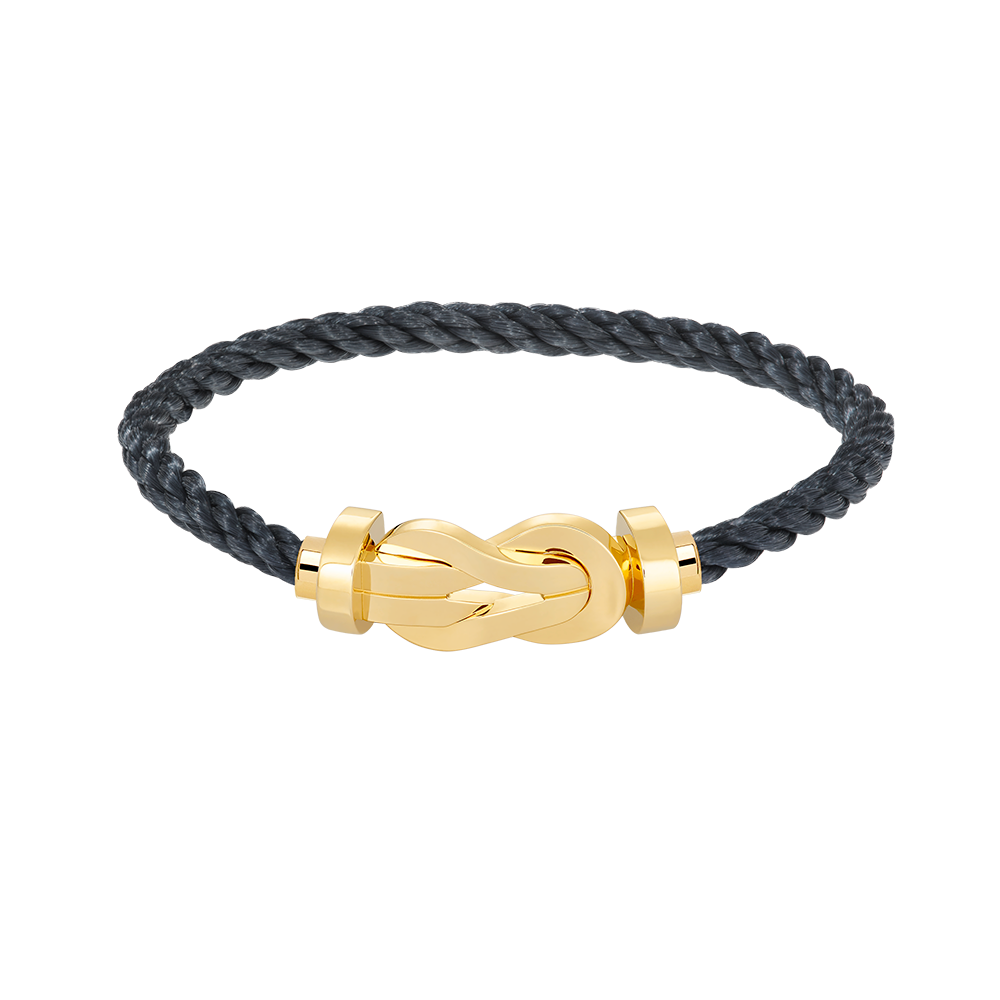 [Lumi Jewelry]CHANCE LARGE 8 FIGURE BUCKLE NO DIAMOND BRACELET GOLD