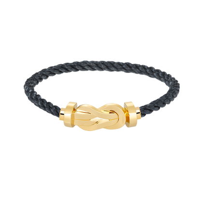 [Lumi Jewelry]CHANCE LARGE 8 FIGURE BUCKLE NO DIAMOND BRACELET GOLD