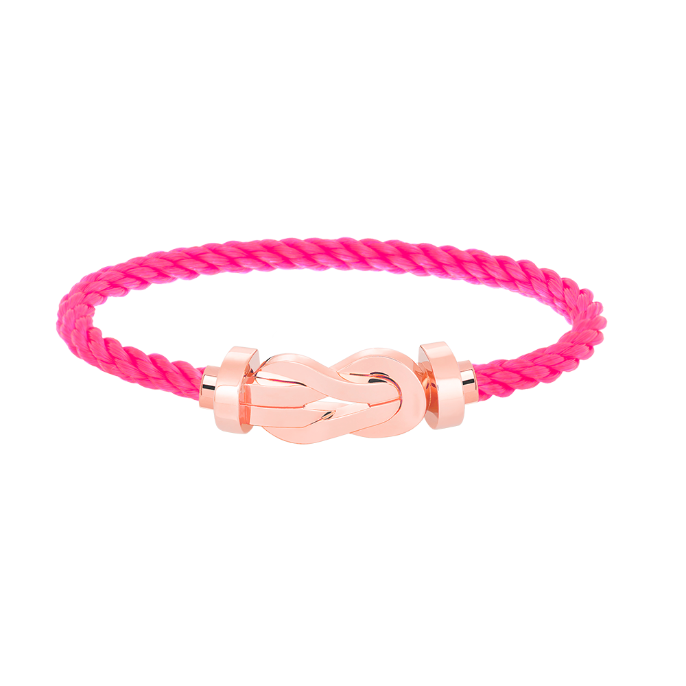 [Lumi Jewelry]CHANCE LARGE 8 FIGURE BUCKLE NO DIAMOND BRACELET ROSE GOLD
