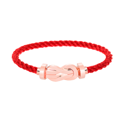 [Lumi Jewelry]CHANCE LARGE 8 FIGURE BUCKLE NO DIAMOND BRACELET ROSE GOLD