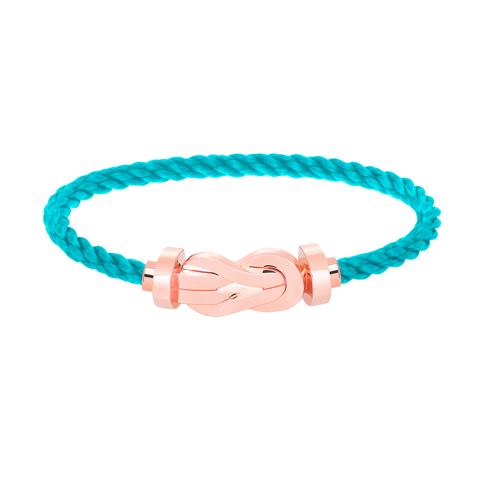 [Lumi Jewelry]CHANCE LARGE 8 FIGURE BUCKLE NO DIAMOND BRACELET ROSE GOLD