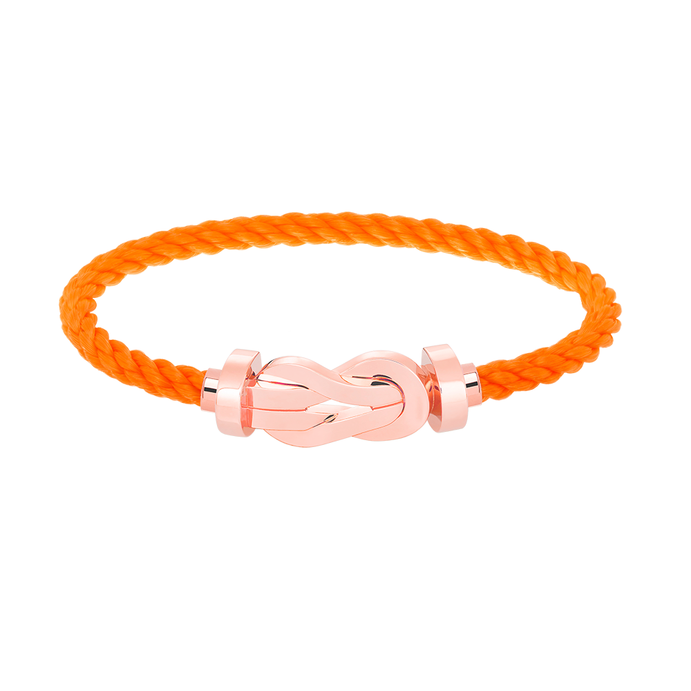 [Lumi Jewelry]CHANCE LARGE 8 FIGURE BUCKLE NO DIAMOND BRACELET ROSE GOLD