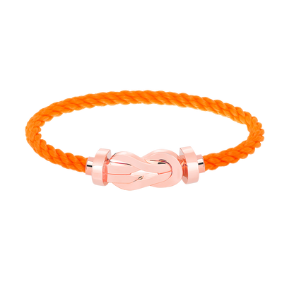 [Lumi Jewelry]CHANCE LARGE 8 FIGURE BUCKLE NO DIAMOND BRACELET ROSE GOLD
