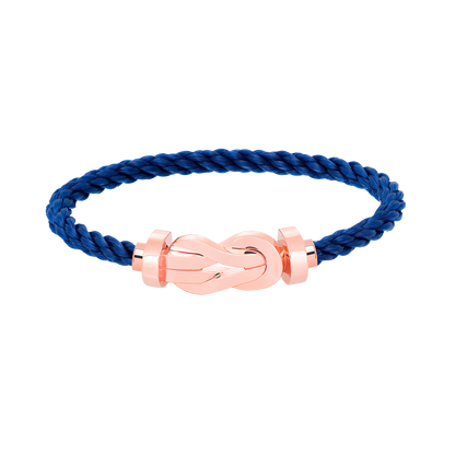 [Lumi Jewelry]CHANCE LARGE 8 FIGURE BUCKLE NO DIAMOND BRACELET ROSE GOLD