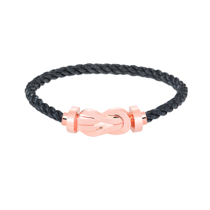 [Lumi Jewelry]CHANCE LARGE 8 FIGURE BUCKLE NO DIAMOND BRACELET ROSE GOLD