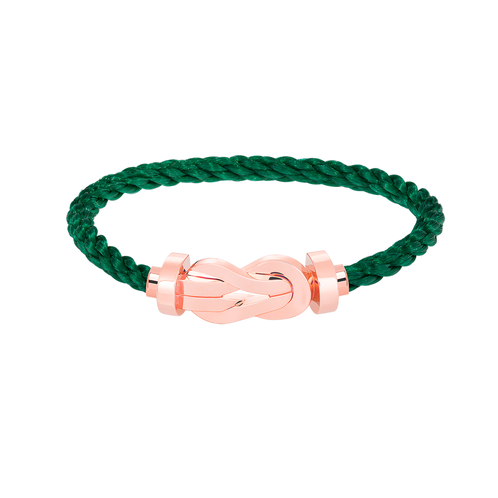[Lumi Jewelry]CHANCE LARGE 8 FIGURE BUCKLE NO DIAMOND BRACELET ROSE GOLD