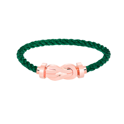 [Lumi Jewelry]CHANCE LARGE 8 FIGURE BUCKLE NO DIAMOND BRACELET ROSE GOLD