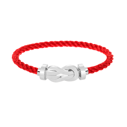 [Lumi Jewelry]CHANCE LARGE 8 FIGURE BUCKLE NO DIAMOND BRACELET SILVER