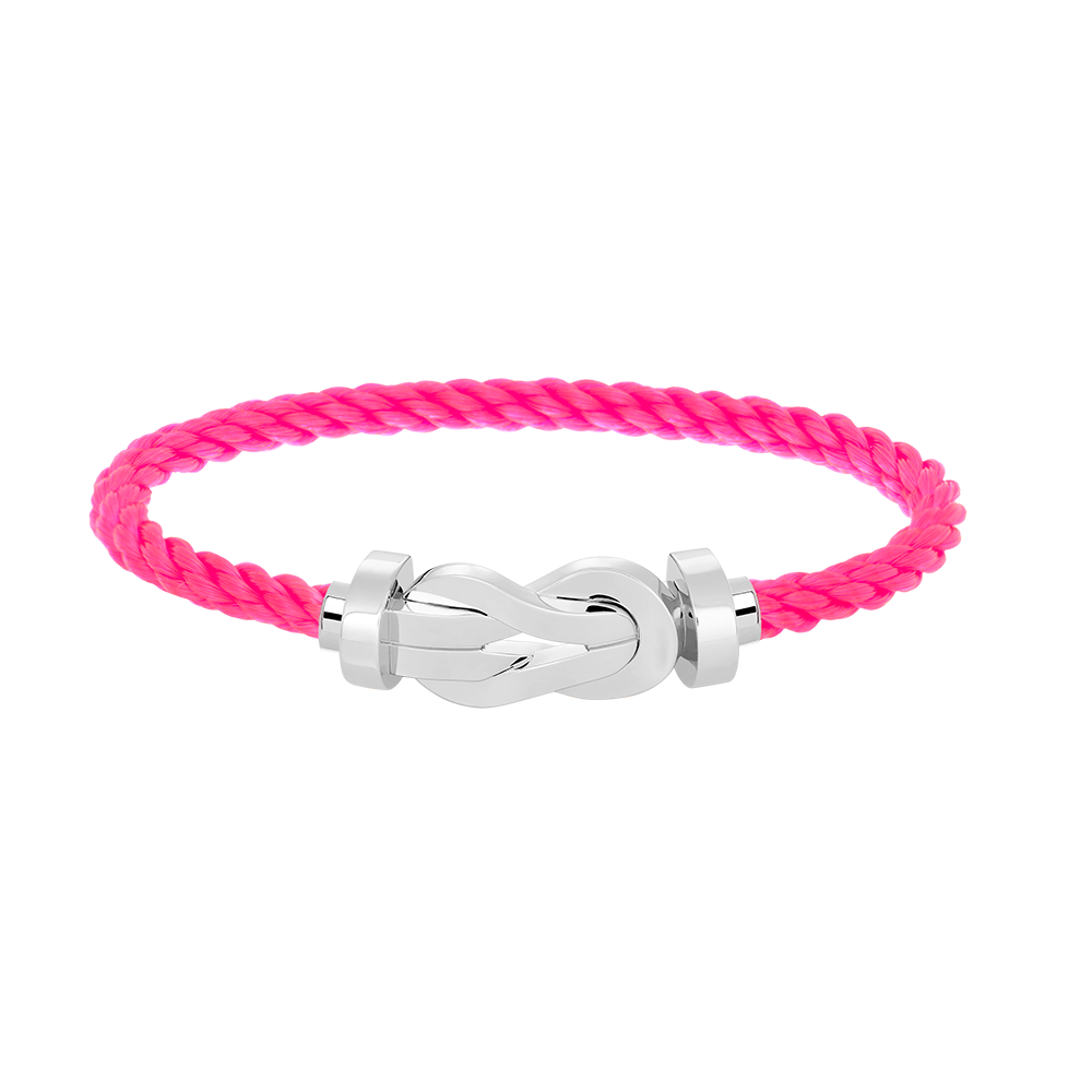 [Lumi Jewelry]CHANCE LARGE 8 FIGURE BUCKLE NO DIAMOND BRACELET SILVER