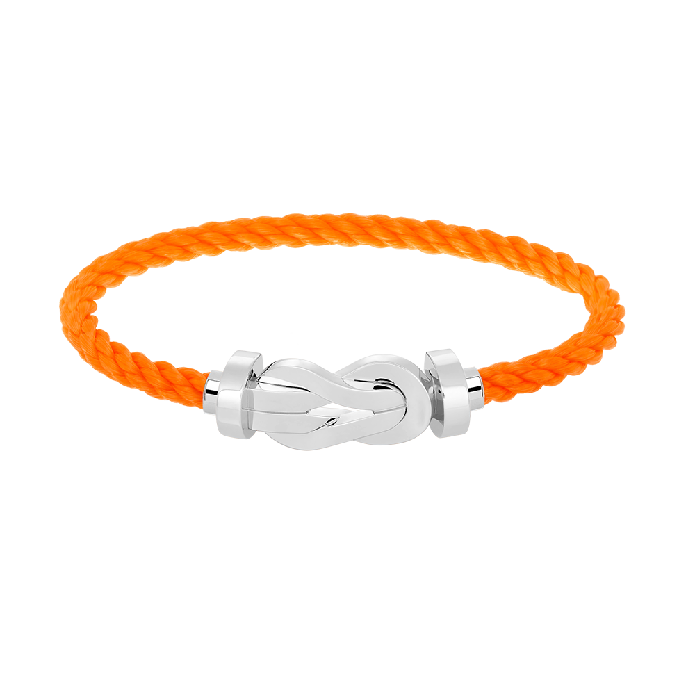 [Lumi Jewelry]CHANCE LARGE 8 FIGURE BUCKLE NO DIAMOND BRACELET SILVER
