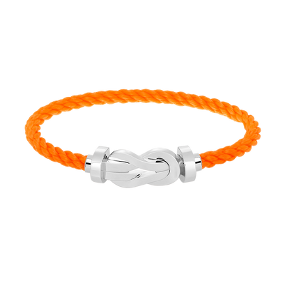 [Lumi Jewelry]CHANCE LARGE 8 FIGURE BUCKLE NO DIAMOND BRACELET SILVER