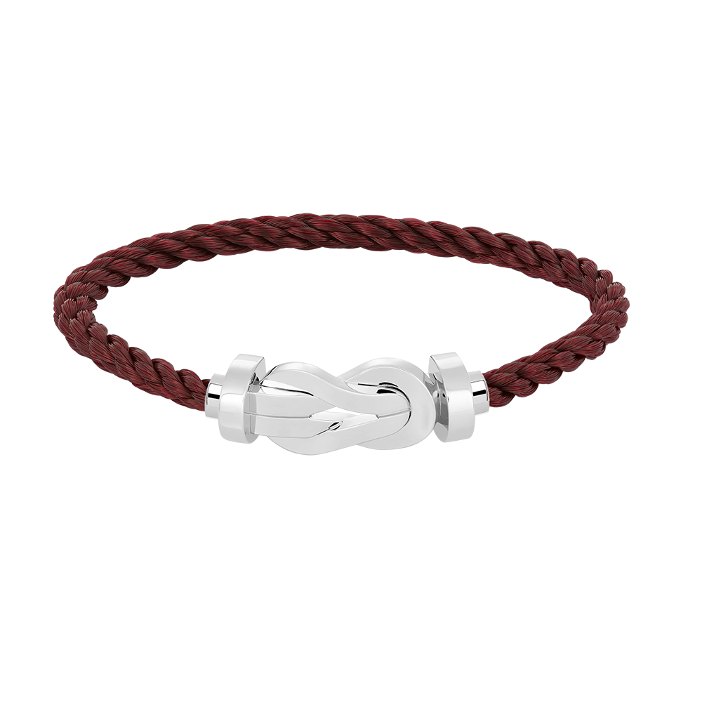 [Lumi Jewelry]CHANCE LARGE 8 FIGURE BUCKLE NO DIAMOND BRACELET SILVER