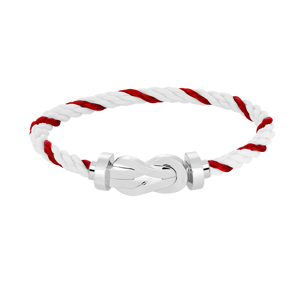 [Lumi Jewelry]CHANCE LARGE 8 FIGURE BUCKLE NO DIAMOND BRACELET SILVER