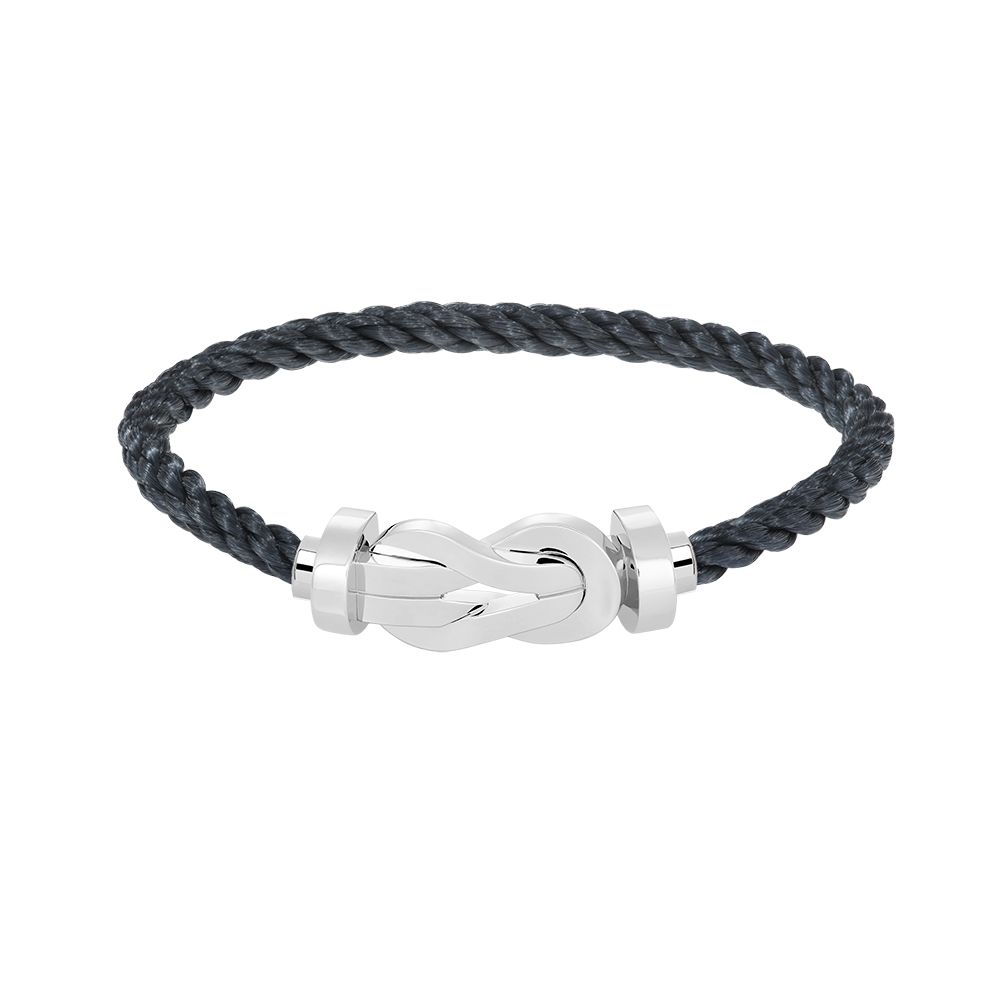 [Lumi Jewelry]CHANCE LARGE 8 FIGURE BUCKLE NO DIAMOND BRACELET SILVER