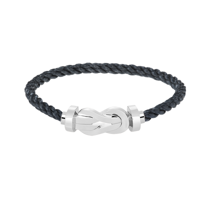 [Lumi Jewelry]CHANCE LARGE 8 FIGURE BUCKLE NO DIAMOND BRACELET SILVER