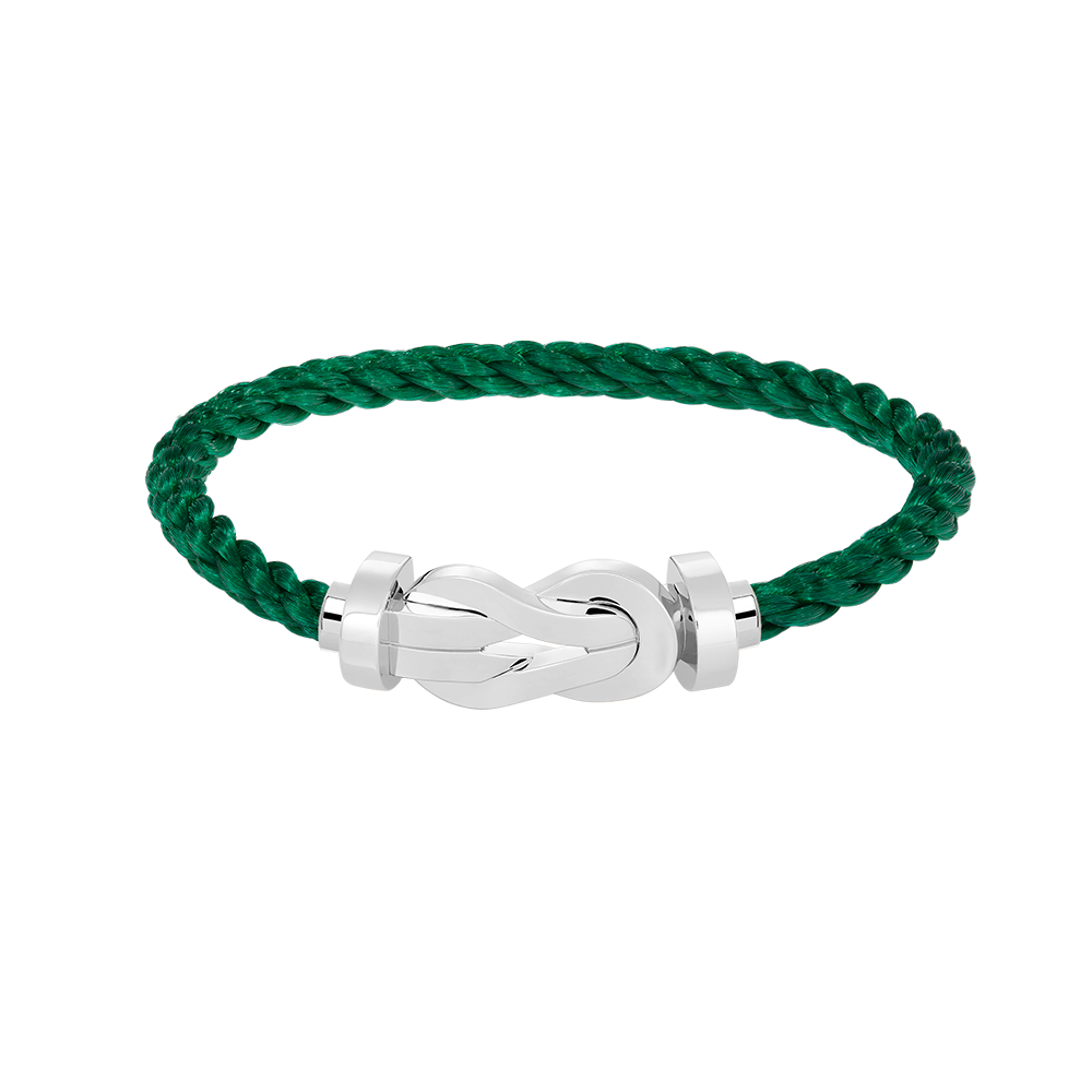 [Lumi Jewelry]CHANCE LARGE 8 FIGURE BUCKLE NO DIAMOND BRACELET SILVER