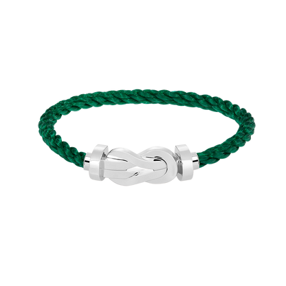 [Lumi Jewelry]CHANCE LARGE 8 FIGURE BUCKLE NO DIAMOND BRACELET SILVER