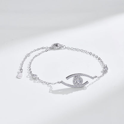 [Lumi Jewelery]Lucky Eye Pave-Set Diamond Bracelet
