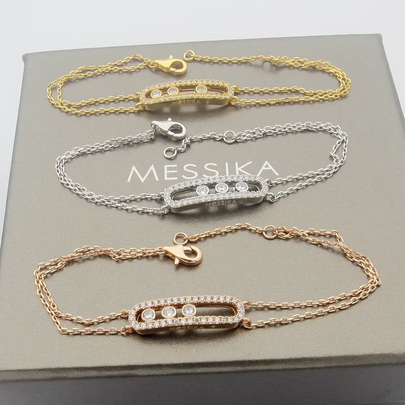[Lumi Jewelery] Move Classique pav辿 bracelet