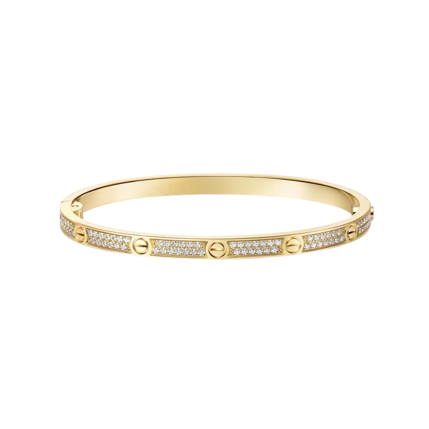 [Lumi Jewelry]LOVE BRACELET 3.65MM DIAMOND-PAVED