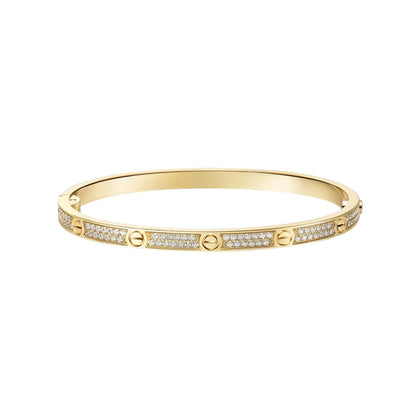 [Lumi Jewelry]LOVE BRACELET 3.65MM DIAMOND-PAVED