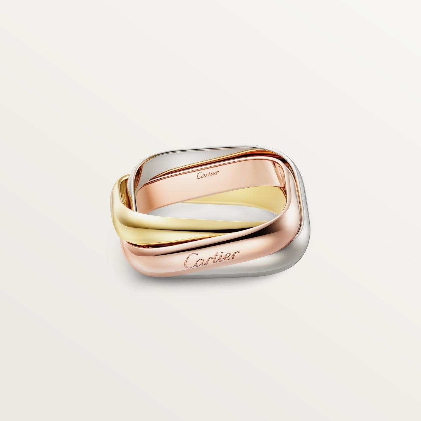 [Lumi Jewelry]TRINITY 3.5MM CUSHION RING COLLECTION
