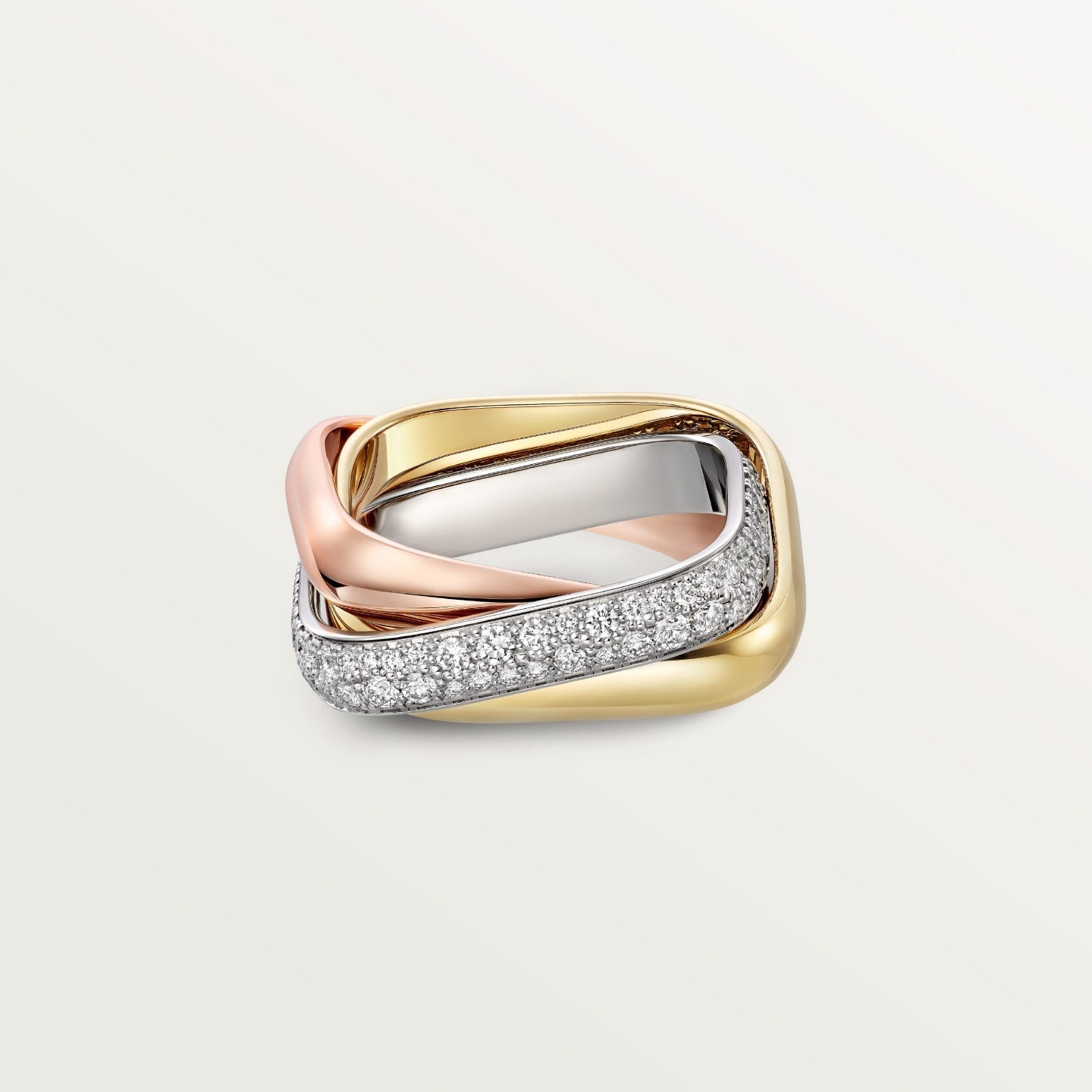 [Lumi Jewelry]TRINITY 3.5MM CUSHION RING COLLECTION