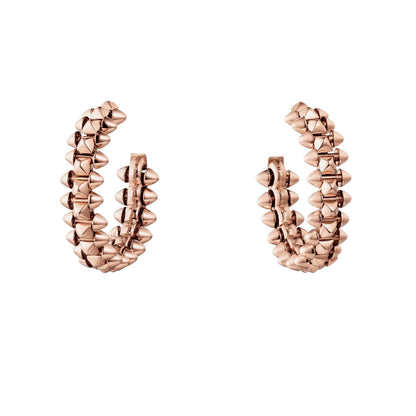 [Lumi Jewelry]CLASH SMALL HOOP EARRINGS