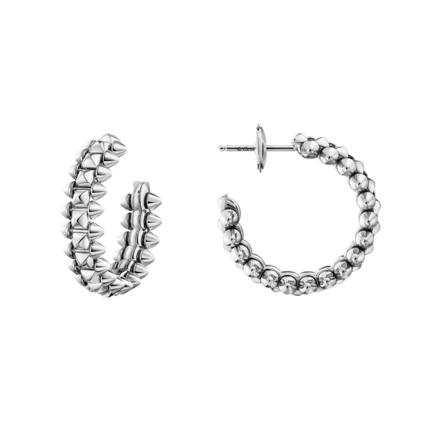 [Lumi Jewelry]CLASH SMALL HOOP EARRINGS