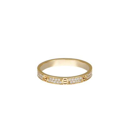 [Lumi Jewelry]LOVE RING 2.65MM DIAMOND
