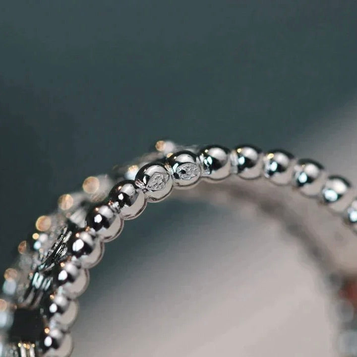 [Lumi Jewelry]CLOVER KALEIDOSCOPE RING 10MM