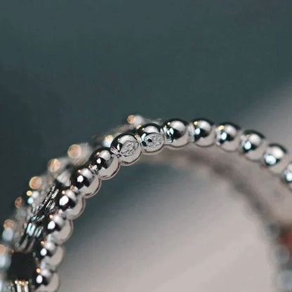 [Lumi Jewelry]CLOVER KALEIDOSCOPE RING 10MM