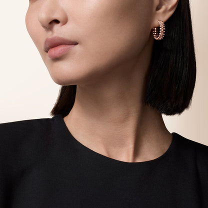 [Lumi Jewelry]CLASH SMALL HOOP EARRINGS