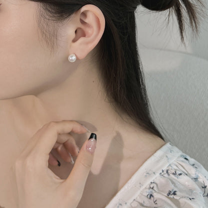 [Lumi Jewelry]Delicate Pearl Earrings