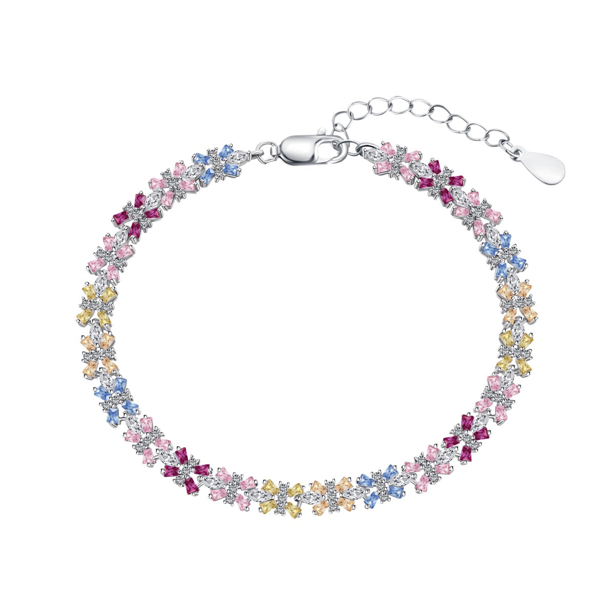 [Lumi Jewelry]Unique Colorful Butterfly Shape Party Bracelet