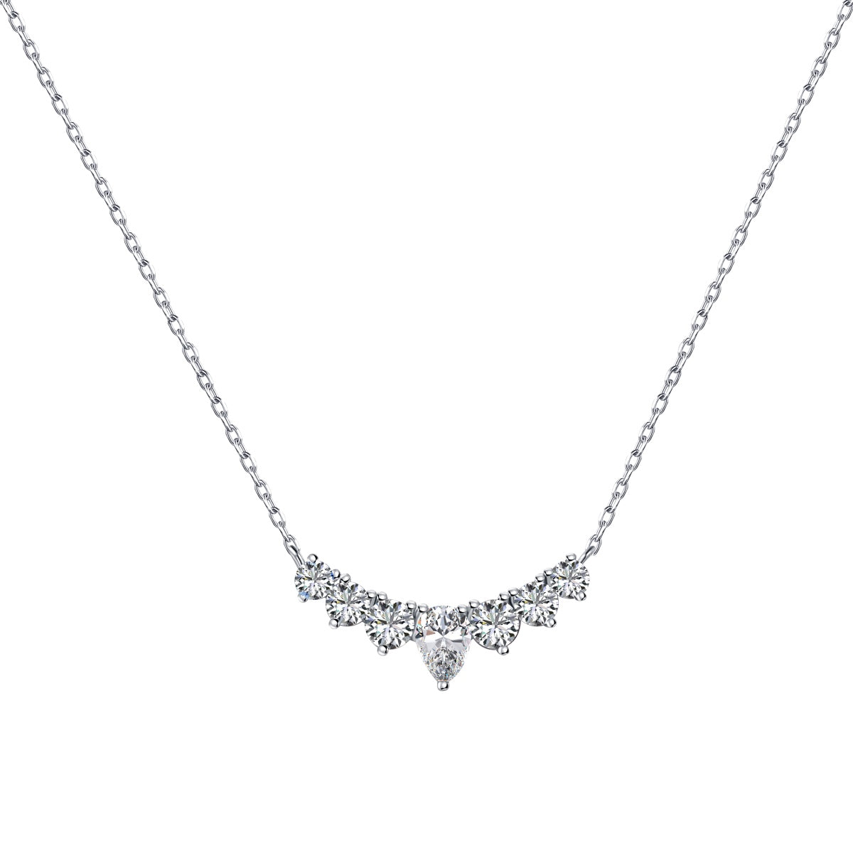 [Lumi Jewelry]Dainty Colorful Heart Necklace
