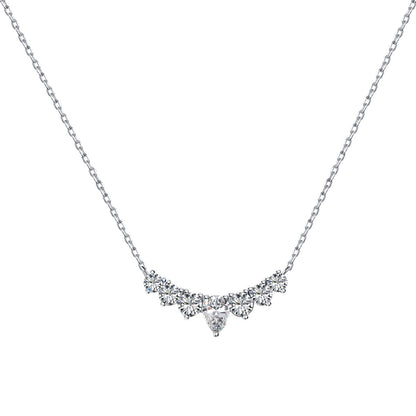 [Lumi Jewelry]Dainty Colorful Heart Necklace