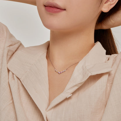 [Lumi Jewelry]Dazzling Rainbow Necklace